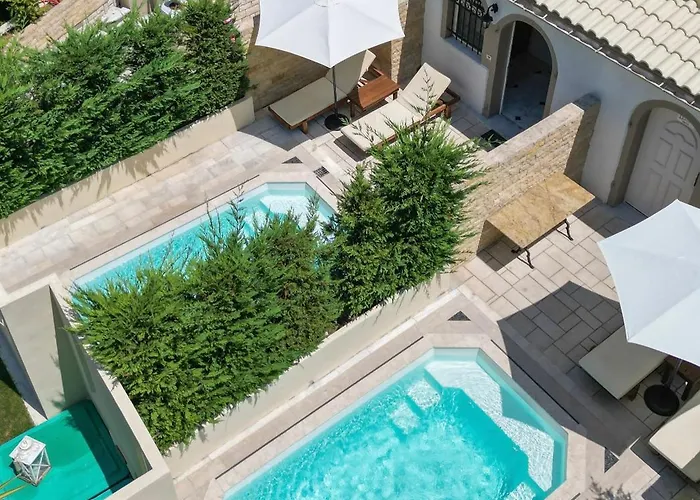 アパート Doliva Erietta Private Pool *